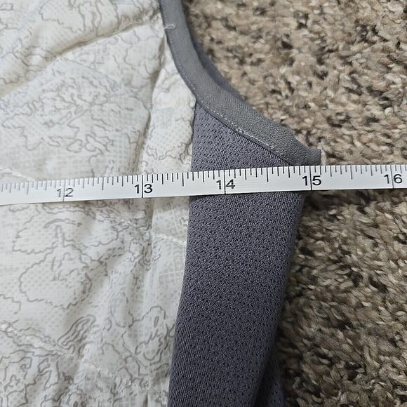 Smartwool Corbet 120 Vest Size XS Quilted White Gray Patterned Wool Winter Layer - Picture 5 of 15